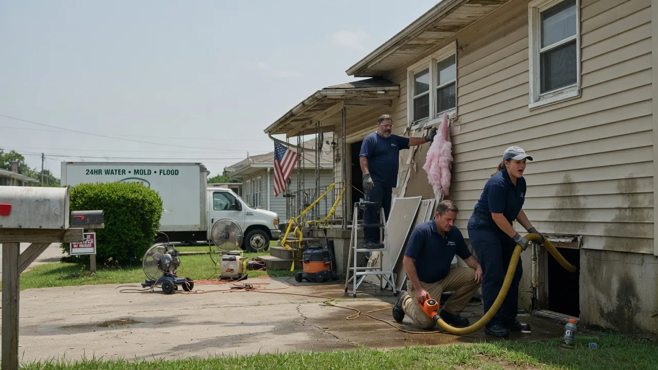 Water Damage Repair in Gilchrist, TX near me